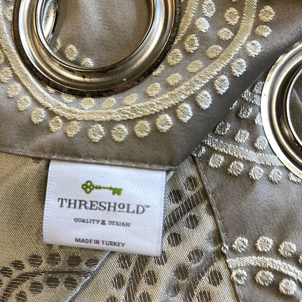 Target Threshold Curtains - Picture 3 of 4